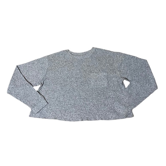 wild fable Tops - Wild Fable Waffle Knit Long Sleeve Cropped Top